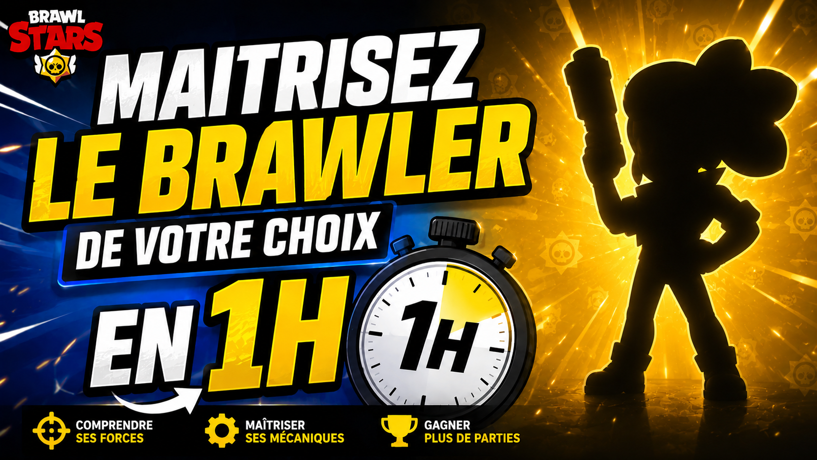 Entraînement sur le brawler de votre choix - 1H
